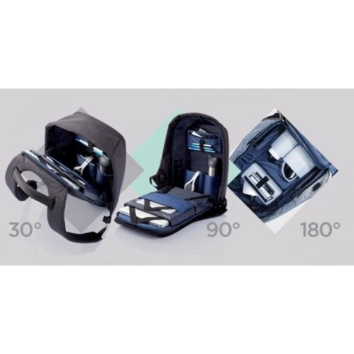 Рюкзак антивор XD Design Bobby Compact 14" Diver Blue синий (P705.535): Тип Рюкзаки
