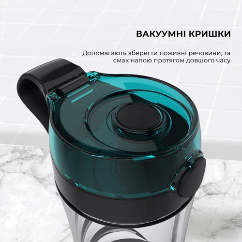 Блендер Cecotec Power Titanium Fresh&Go (CCTC-03989): Материал чаши пластик