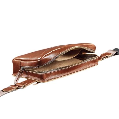 Сумка поясна BlankNote DROPBAG MAXI (коньяк) коричнева (BN-BAG-20-k): Стать Чоловік