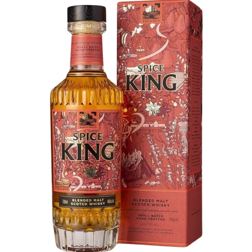 Віскі Wemyss Malts Spice King Blendered Malt Scotch Whisky 46.0 % 0.7 (WHS040232144950)