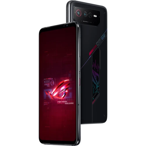Смартфон Asus ROG Phone 6 16/512GB Phantom Black: Камера Тройная 50 МП (f/1.9) + 13 МП (f/2.2) + 5 МП / LED вспышка / HDR / панорама / Фронтальная 12 МП