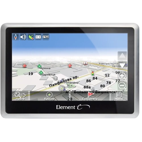 EasyGo Element A1 Навител: Слот для карт памяти MicroSD