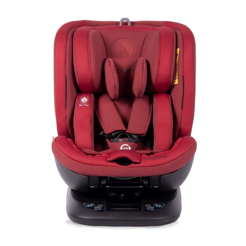 Автокресло Coletto Logos Izofix 0-36 9024-CLIs-12 red фото 8