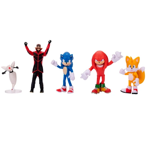 Набор Sonic the Hedgehog 2 Соник и друзья 5 игровых фигурок 6 см (412684): Пол Унисекс