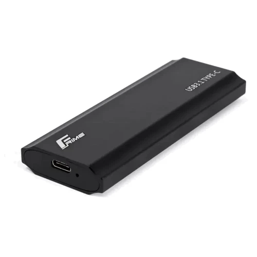 Аксесуар для накопичувача Frime для M.2 NVMe PCIe Metal USB 3.2 (TYPE-C) Black (FHE300.M2UC)