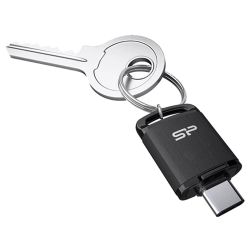 USB-флешка Silicon Power 128GB Mobile C10 USB 3.1/Type-C Black (SP128GBUC3C10V1K): Вес 3.2 г