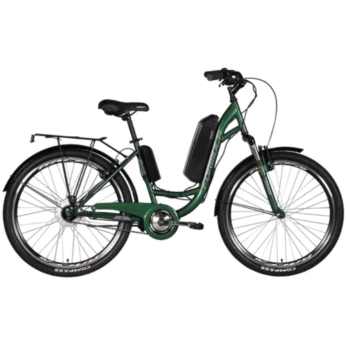 Велосипед с электроприводом 26" ST Formula eOMEGA Vbr рама-18" 36B 10 Ач 350 Вт зеленый 2024 (ELB-FR-26-138)