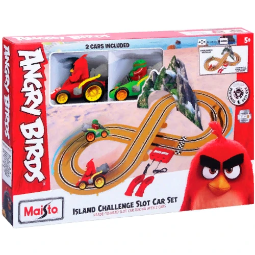 Гоночная трасса Maisto кольцевая восьмёрка Angry Birds (82505)