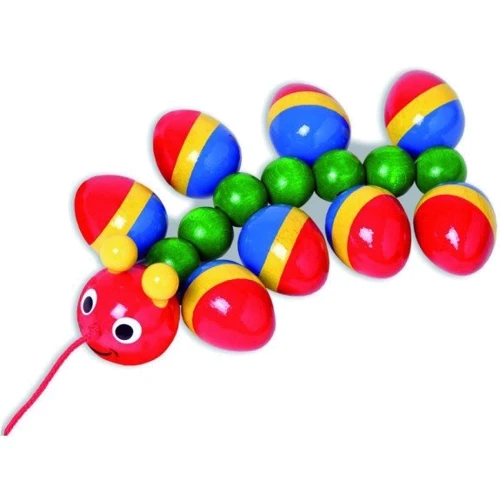 Деревянная каталка nic Гусеница (NIC63163): Производитель Nic