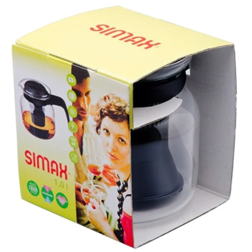 Заварник c фільтром Simax Matura 1 л (3772 / S): Колір прозорий