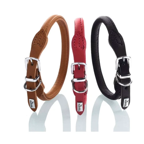 Нашийник круглий Hunter Round & Soft Elk XS 32 мм 24-27 см червоний (4016739614551): Тип Обычные