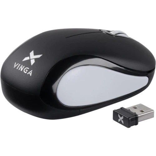 Мышь Vinga MSW-907 black - gray: Интерфейс подключения Wireless (радио интерфейс)