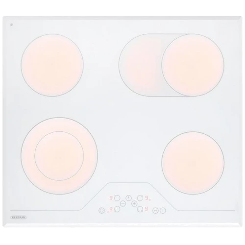 Варильна поверхня Eleyus OLIVIA 60 WH V: Розміри для вбудовування 56x49 см