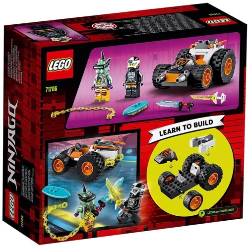 Конструктор LEGO Ninjago Швидкісний автомобіль Коула 52 деталі (71706): Кількість деталей, шт. 52