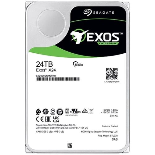 Внутренний жесткий диск Seagate Exos X24 24TB (ST24000NM007H): Форм-фактор 3.5"