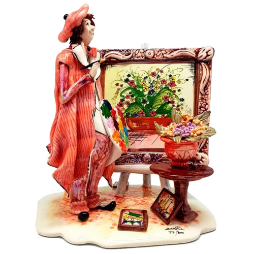 Фигура Zampiva Вдохновенный художник (h 23.5 L 22см) (517-0058)