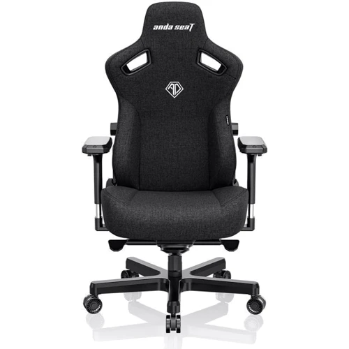 Ігрове крісло Anda Seat Kaiser 3 Size L Black Fabric (AD12YDC-L-01-B-CF) фото 1