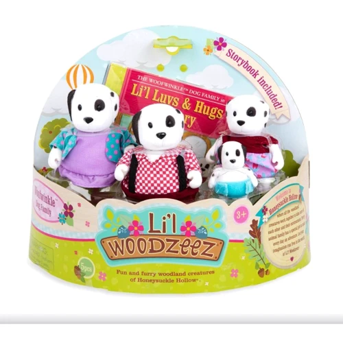 Набір фігурок Li'l Woodzeez Сім'я Собак (6157M)
