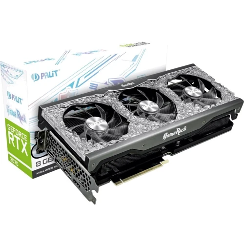Відеокарта Palit GeForce RTX 3070 GameRock OC V1 (NE63070H19P2-1040G/LHR): Тип пам'яті GDDR6
