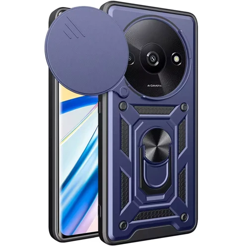 Аксесуар для смартфона Mobile Case Camshield Serge Ring Blue для Xiaomi Redmi A3