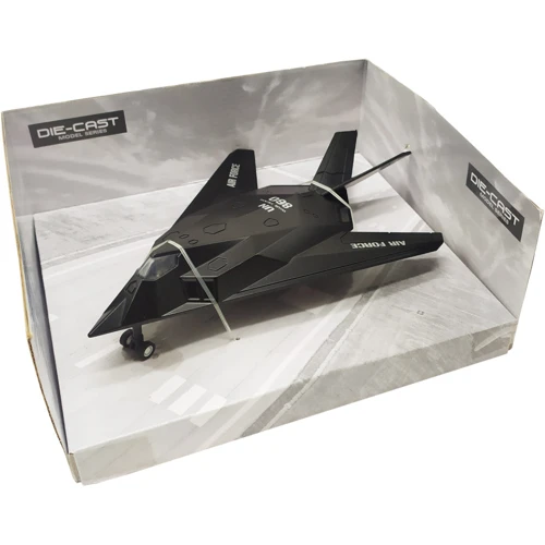 Іграшковий військовий літак Bambi 757-7-10 інерційний 1:400 (Чорний): Виробник Bambi