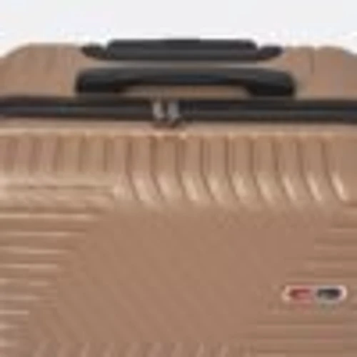 Валіза Ricco Grande L золотаста (T1ABS600gold-L): Тип ручки Телескопическая ручка, Короткая ручка