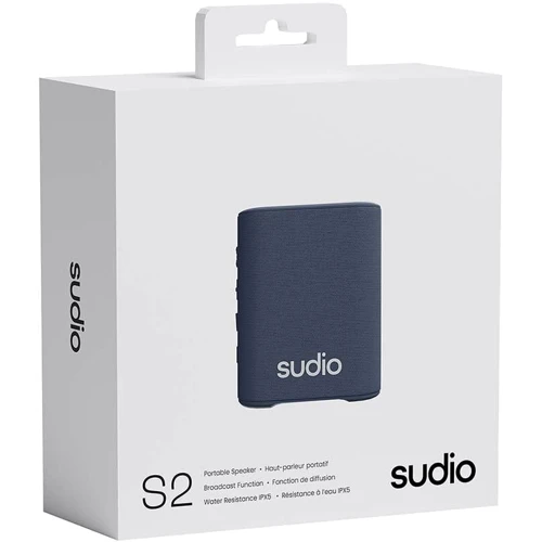 Акустика Sudio S2 Blue (S2BLU): Тип портативная