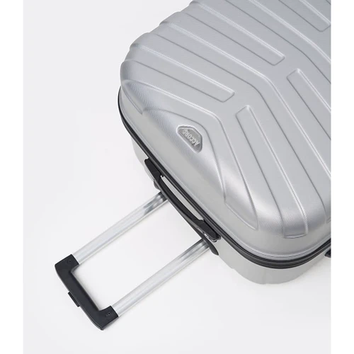 Чемодан Ricco Grande XL silver (T15002silver-XL): Материал Пластик