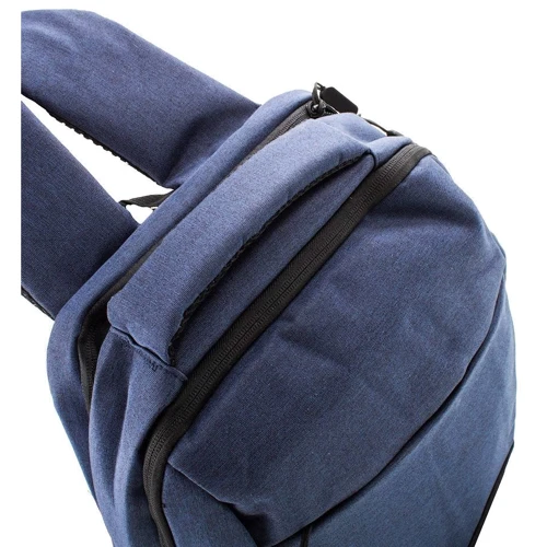 Мужской рюкзак Valiria Fashion синий (3DETBU20281-6): Фактура Тканая, Матовая