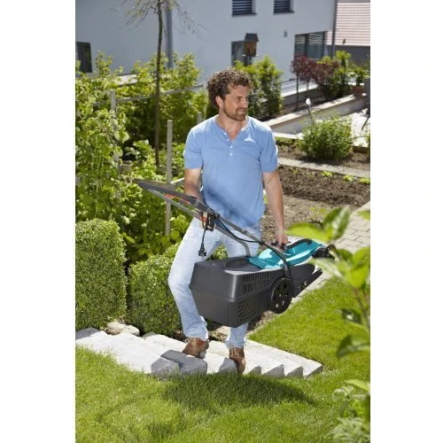 Газонокосарка Gardena PowerMax 32/1100 електрична 1100 Вт: Вага, кг 7.5