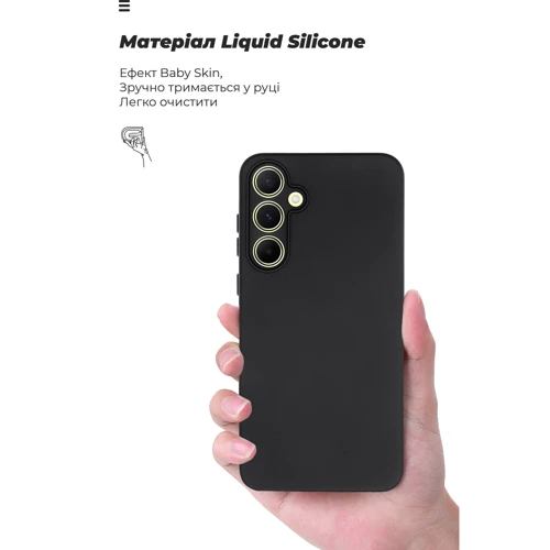 Чехол для телефонов ArmorStandart ICON Case Camera cover Black for Samsung A556 Galaxy A55 (ARM76389) фото 7