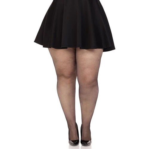 Колготки Leg Avenue Spandex micro net tights Black 1X/2X