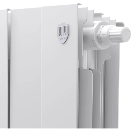 Радіатор із нижнім підключенням Royal Thermo PianoForte VD 500/Bianco Traffico –12 секцій: Підведення води Нижний