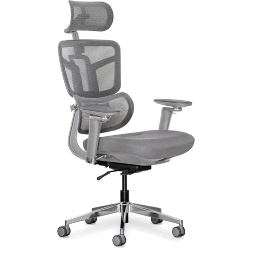 Кресло Mealux S4 Air Grey (арт. HF-S4 M/G)