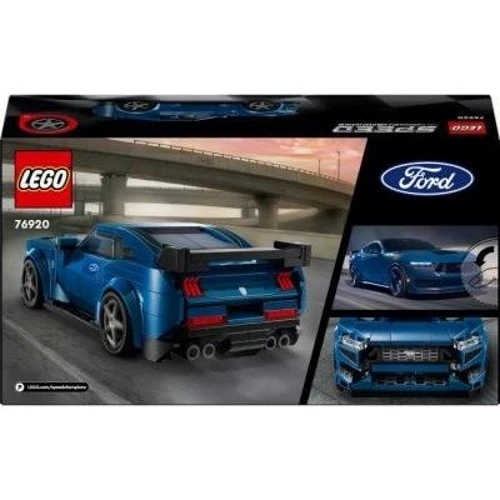 Конструктор LEGO Speed Champions Спортивний автомобіль Ford Mustang Dark Horse 344 деталі (76920) фото 8