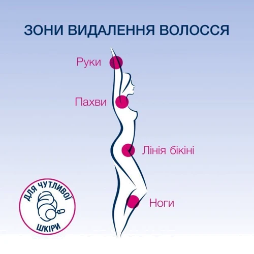 Veet Minima Крем для депиляции для чувствительной кожи 100 ml фото 6