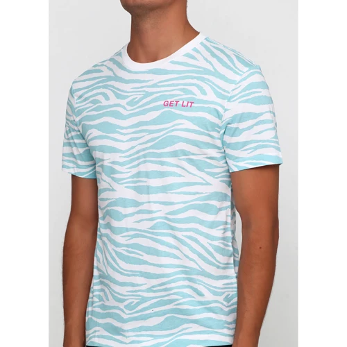 Футболка H & M 6303257 L бірюзова: Сезон літо