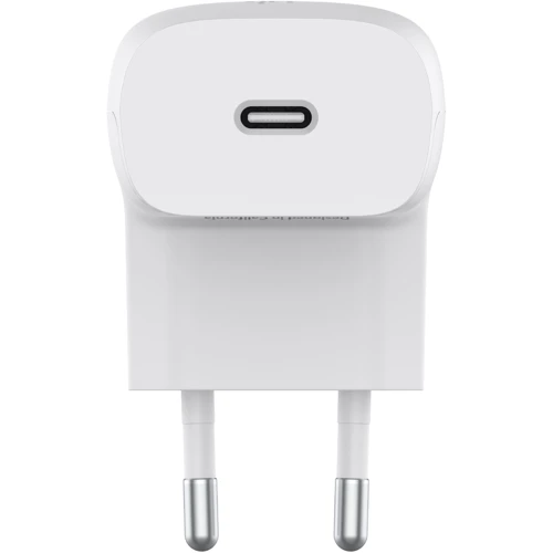 Зарядний пристрій Belkin Wall Charger Home USB-C 20W PD White (WCA006VFWH): Кабель в комплекті отсутствует