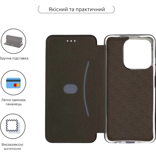 Аксесуар для смартфона Fashion Classy Black для Tecno Spark 10 4G (KI5q) (ARM68951): Сумісність Tecno Spark 10 4G (KI5q)