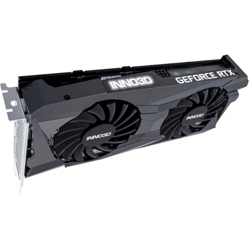 Видеокарта INNO3D GeForce RTX 3060 TWIN X2 LHR (N30602-12D6-119032AH): Разрядность шины памяти, бит 192