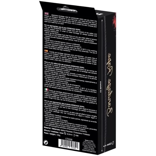 Веревка для BDSM BTB Bondage Rope Black