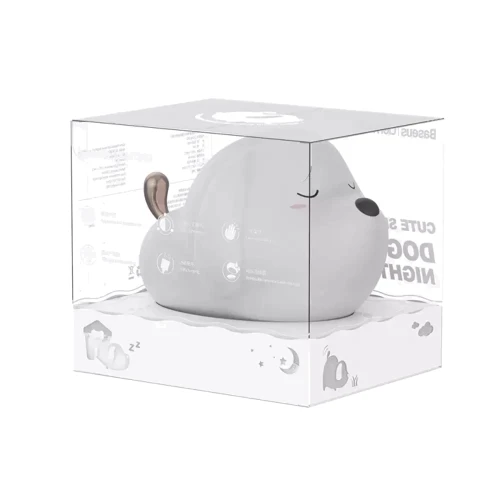 Ночник NIght Light Baseus Cute Series Doggie white: Режим подсветки Постоянный свет, Разноцветный, Тёплый свет