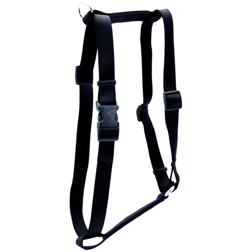 Шлея Coastal Nylon Adjustable для собак черная 1.6x46-76 см