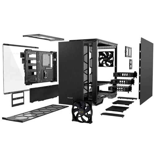 Корпус be quiet! Dark Base 700 Black (BGW23): Материал передней панели алюминий