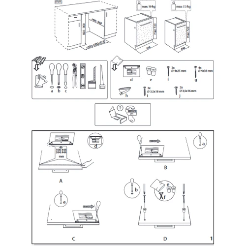 Встраиваемая посудомоечная машина Hotpoint-Ariston HIO 3T123 WFT: Цвет белый