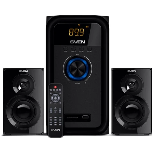 Акустическая система SVEN MS-2051 Black: Формат акустики 2.1