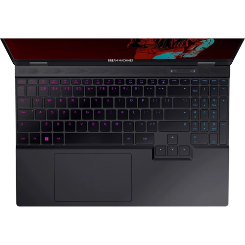 Ноутбук Dream Machines RG4060-15 (RG4060-15UA44) Black UA: Процессор Intel Core i7-14650HX (2.2 - 5.2 ГГц) / 16 - ядерный