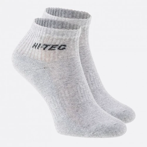 Шкарпетки Hi-Tec Quarro Pack (QUARRO PACK-GREY MELAGE) 44-47 (29-31) 3 пари сірі
