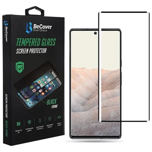 Аксесуар для смартфона BeCover Tempered Glass Black для Google Pixel 6 Pro (707278)