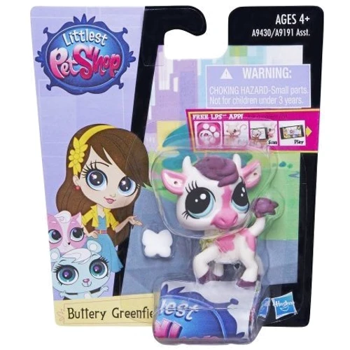 Ігрова фігурка Hasbro, Littlest Pet Shop звірятко Buttery Greenfield (A8228-9): Тип Персонаж мультфільму, фільму